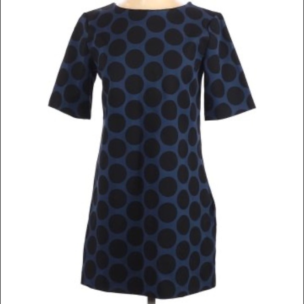 Polka Dot Shift Dress